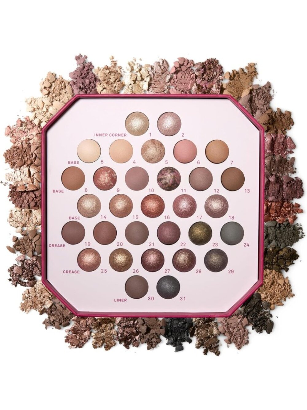 Ultimate Eyeshadow Palette - 31 Baked Shades, Matte & Shimmer, Versatile Looks